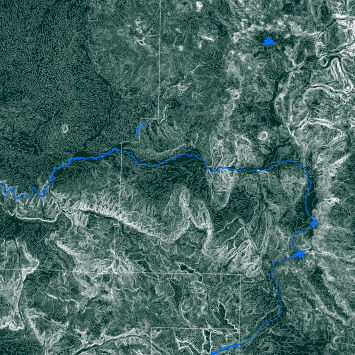 Upper Yampa River Topo Map